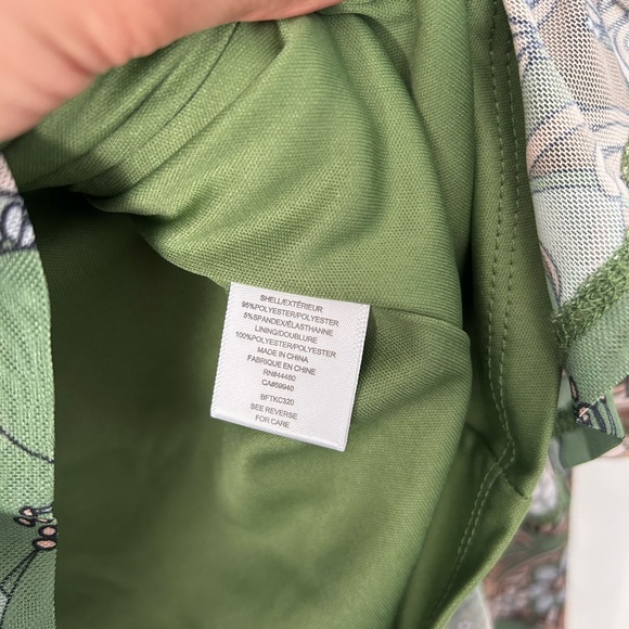 Love, Fire Top Printed Floral Pattern Mesh Long Sleeves Layered Size Small - Picture 13 of 15